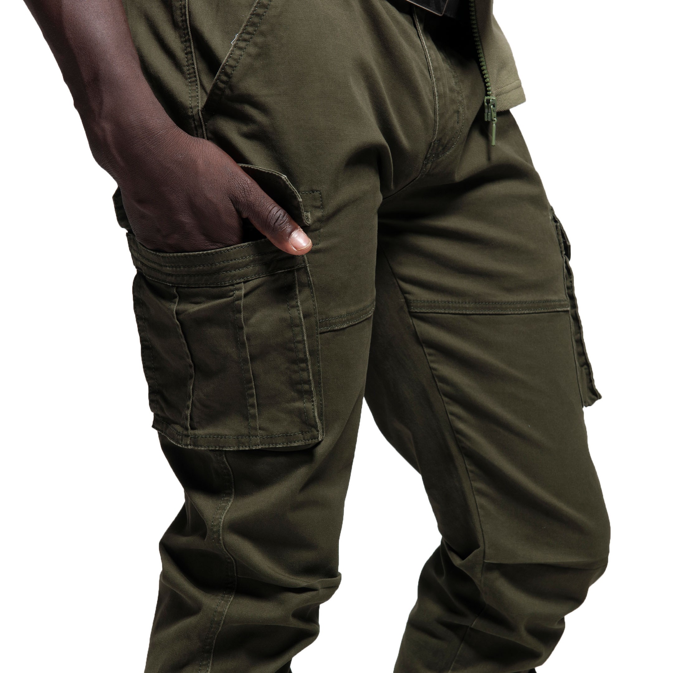 ES Collection Cargo Pants - Khaki | INDERWEAR