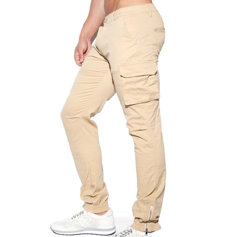ES Collection Cargo Pants - Beige | INDERWEAR