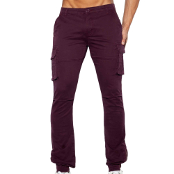 Pantalon Cargo Grenat ES Collection