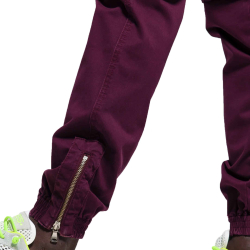 ES Collection Cargo Pants - Red Garnet
