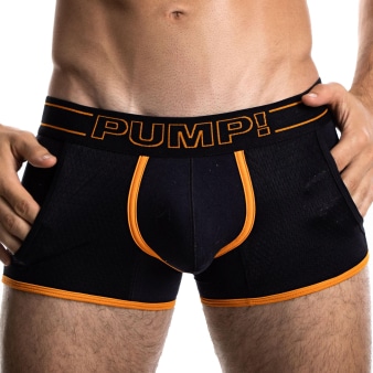 Boxer Jogger Nightlight Noir - Orange Pump!