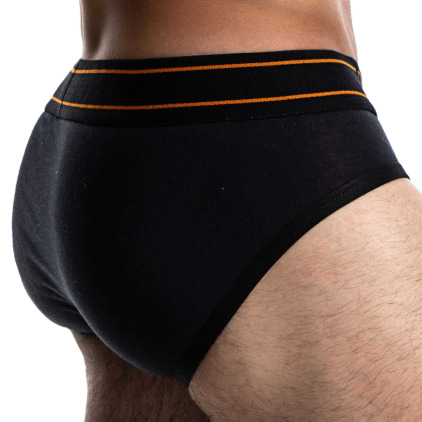 Slip Nightlight Noir - Orange Pump!