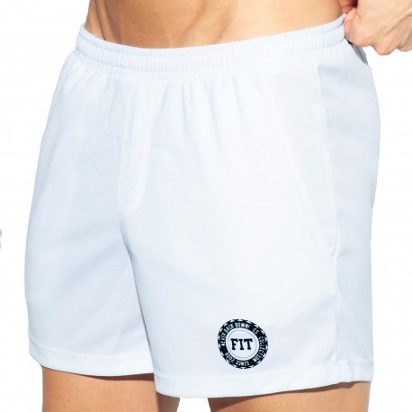 ES Collection Short Training FIT Blanc