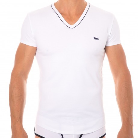 SKU T-Shirt First Blanc