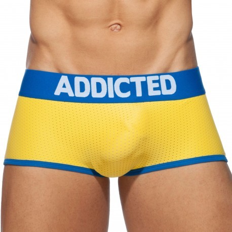 Addicted Dick Up Bikini Boxer - Yellow