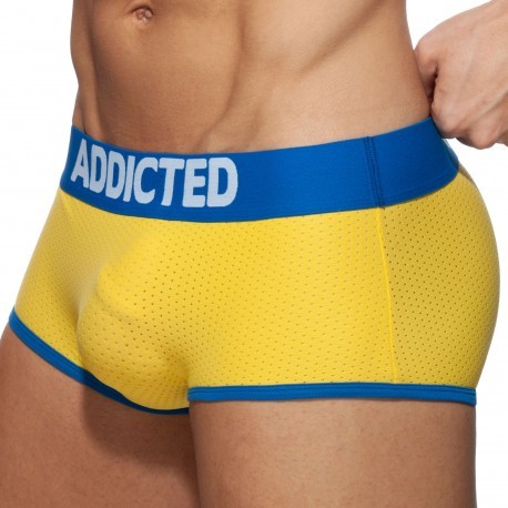 Addicted Dick Up Bikini Boxer - Yellow
