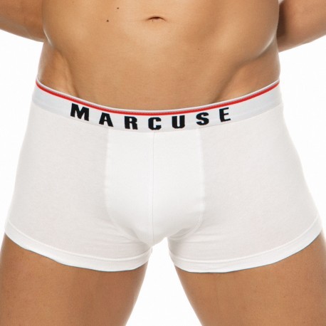 Marcuse Boxer Court Urban Coton Blanc