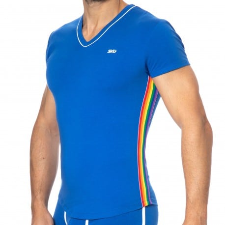 SKU Rainbow T-Shirt - Royal