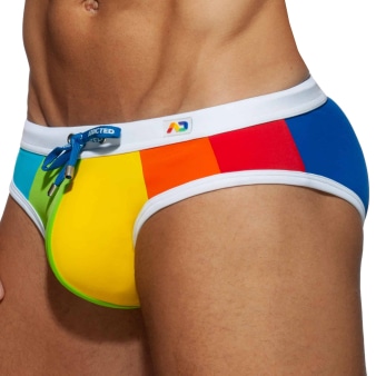 Slip de Bain Rainbow Addicted