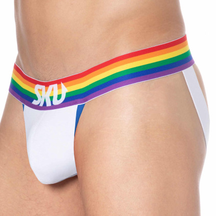 SKU Jock Strap Rainbow Blanc SKU Jock Strap Rainbow Blanc