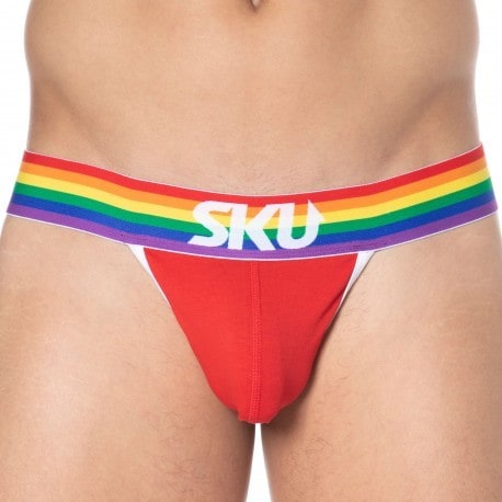 SKU Rainbow G-String - Red