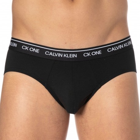 Calvin Klein Ck One Cotton Briefs - Black