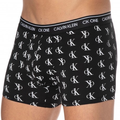 Calvin Klein Boxer Ck One Coton Logo Noir