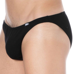 Lot de 3 Slips Mini Coton Noirs SKU
