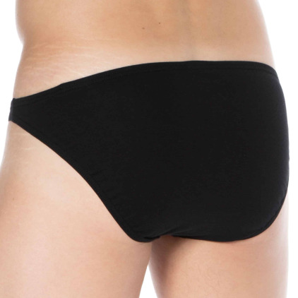 Lot de 3 Slips Mini Coton Noirs SKU