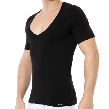 Doreanse Essential V-Neck T-Shirt - Black
