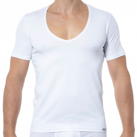 Doreanse Essential V-Neck T-Shirt - White