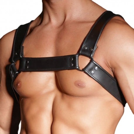 Orion Leather Harness - Black