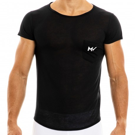 Modus Vivendi T-Shirt Peace Microfibre Noir