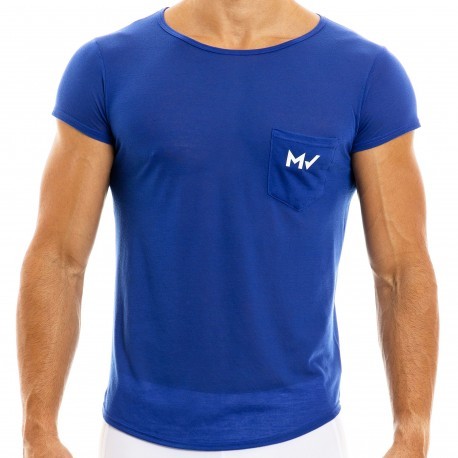 Modus Vivendi T-Shirt Peace Microfibre Bleu Roi