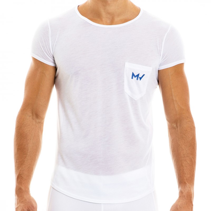 Modus Vivendi T-Shirt Peace Microfibre Blanc