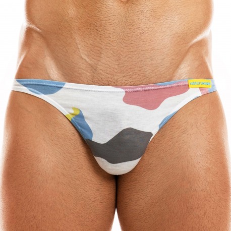 Modus Vivendi Slip Low Cut Camouflage Blanc
