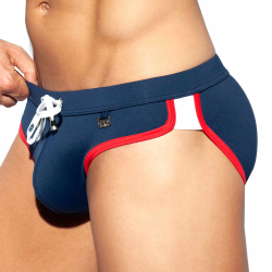 Slip de Bain Barcelona Bleu Marine ES Collection