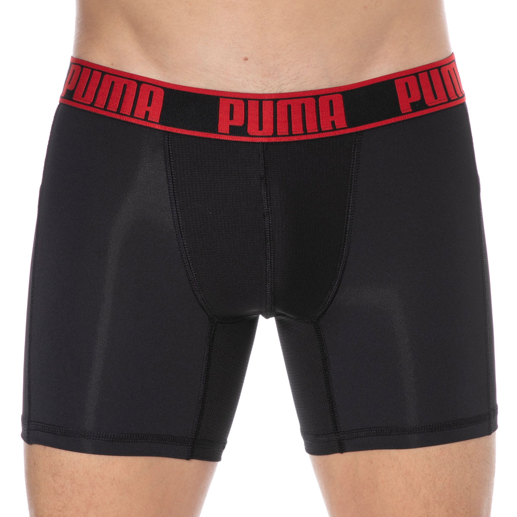 Puma 2-Pack Active Boxers - Black