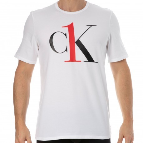 Calvin Klein T-Shirt Ck One Coton Blanc