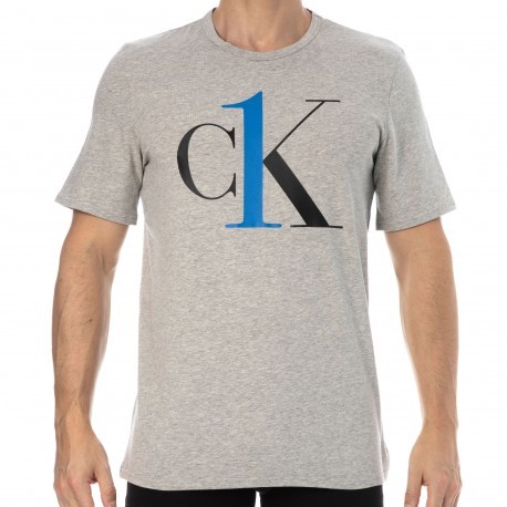 Calvin Klein T-Shirt Ck One Coton Gris