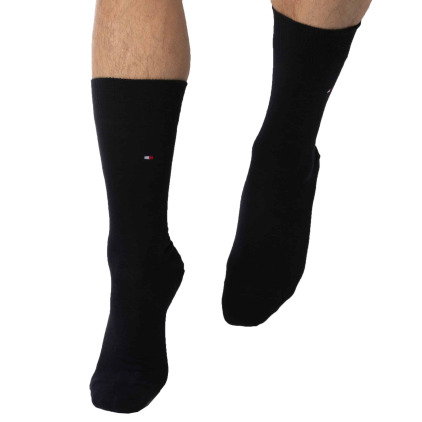 Lot de 2 Paires de Chaussettes Classiques Coton Tommy Hilfiger