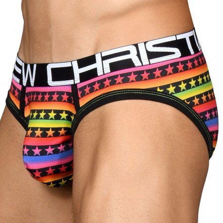 Andrew Christian Almost Naked Sunset Star Briefs