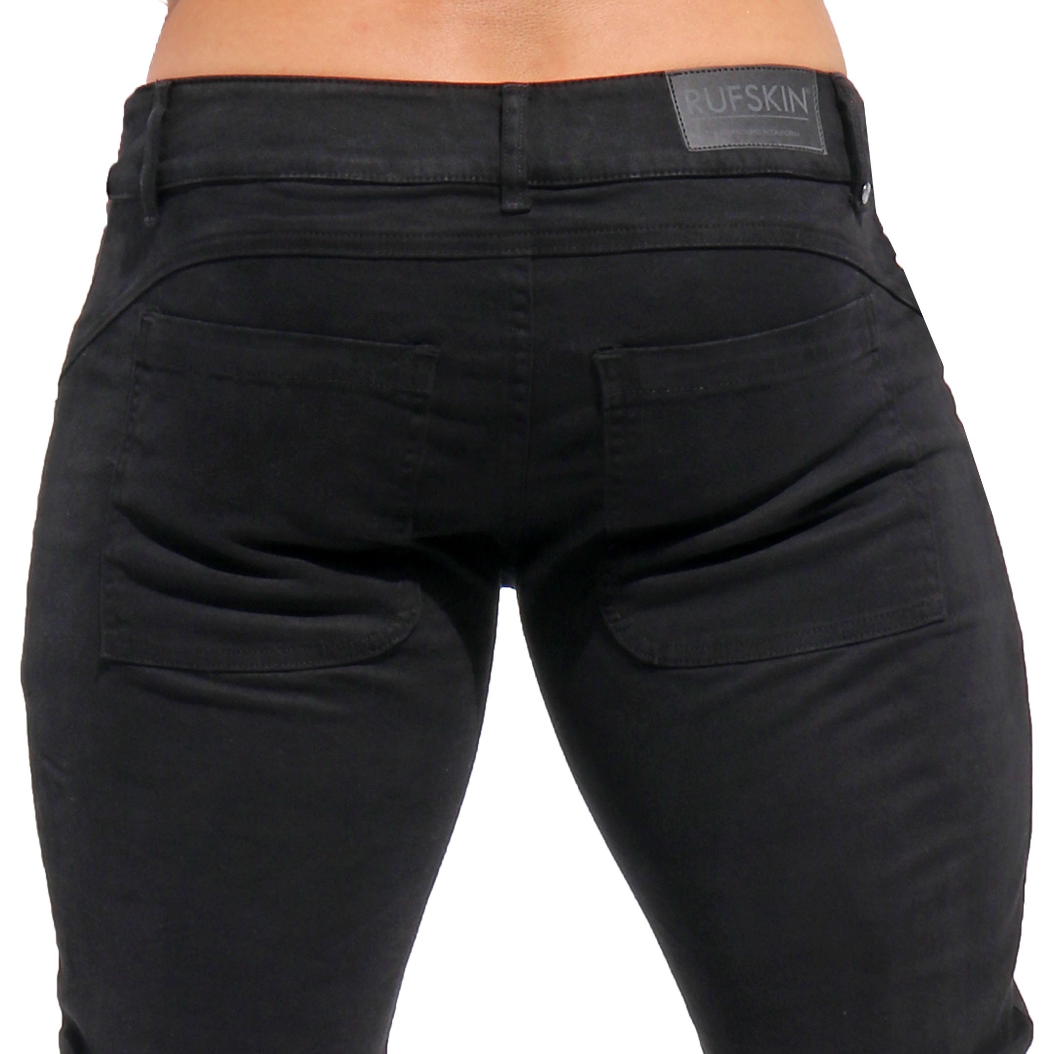Rufskin Chinos Jeans Pants - Black | INDERWEAR