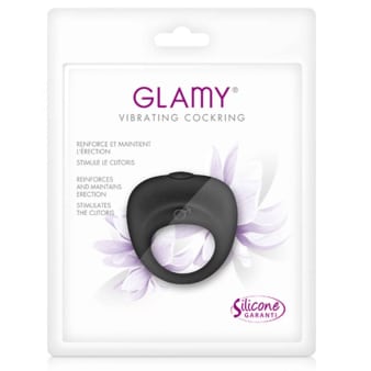 Cockring Vibrant Silicone Noir