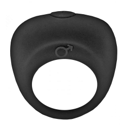 Cockring Vibrant Silicone Noir