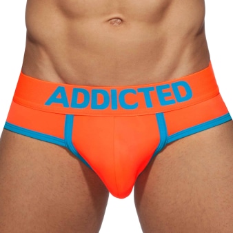 Slip Swimderwear Cockring Orange Fluo Addicted