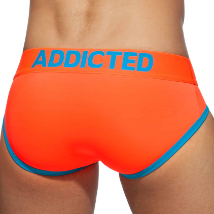 Slip Swimderwear Cockring Orange Fluo Addicted