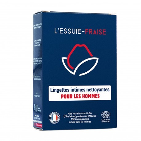 L'Essuie-Fraise 7-Pack Intimate Wipes