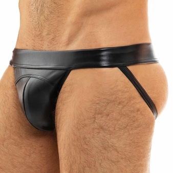 Modus Vivendi Leather Jock - Black