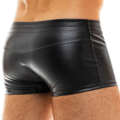 Boxer Court Leather Simili-Cuir Noir Modus Vivendi