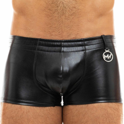 Boxer Court Leather Simili-Cuir Noir Modus Vivendi