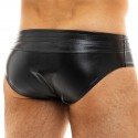 Modus Vivendi Vegan Leather Briefs - Black