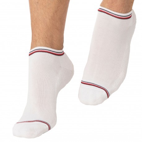 Tommy Hilfiger 2-Pack Iconic Sneaker Socks - White