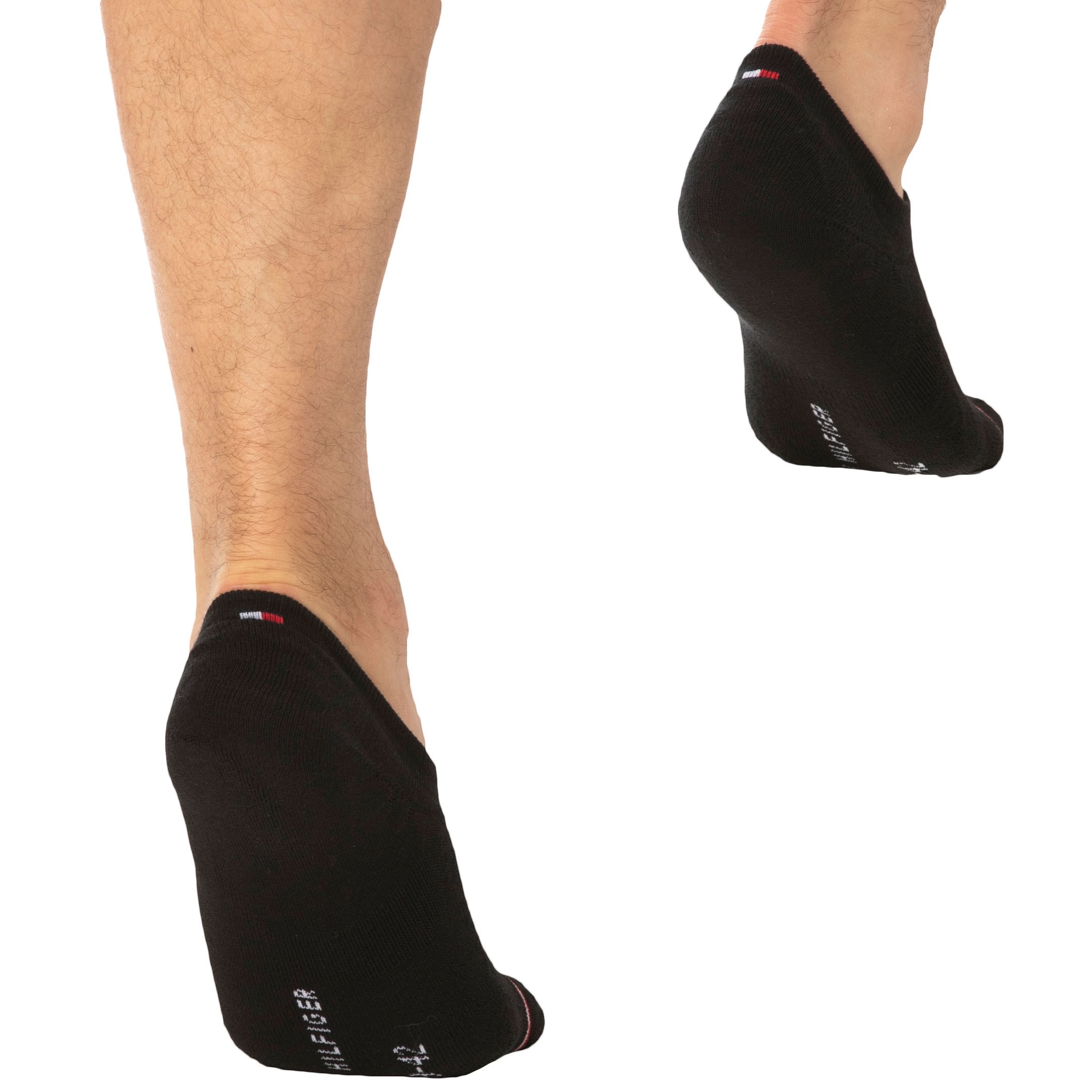 Tommy Hilfiger Mens Footie Invisble 2P Ankle Socks 