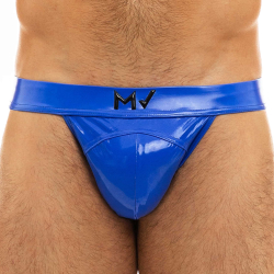 Slip Tanga Viral Vinyle Bleu Roi Modus Vivendi