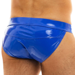 Slip Tanga Viral Vinyle Bleu Roi Modus Vivendi