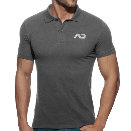 Addicted Polo Classique AD Gris Anthracite Addicted Polo Classique AD Gris Anthracite