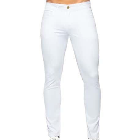 ES Collection Slim-Fit Pants - White