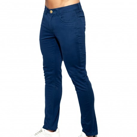 ES Collection Slim-Fit Pants - Navy