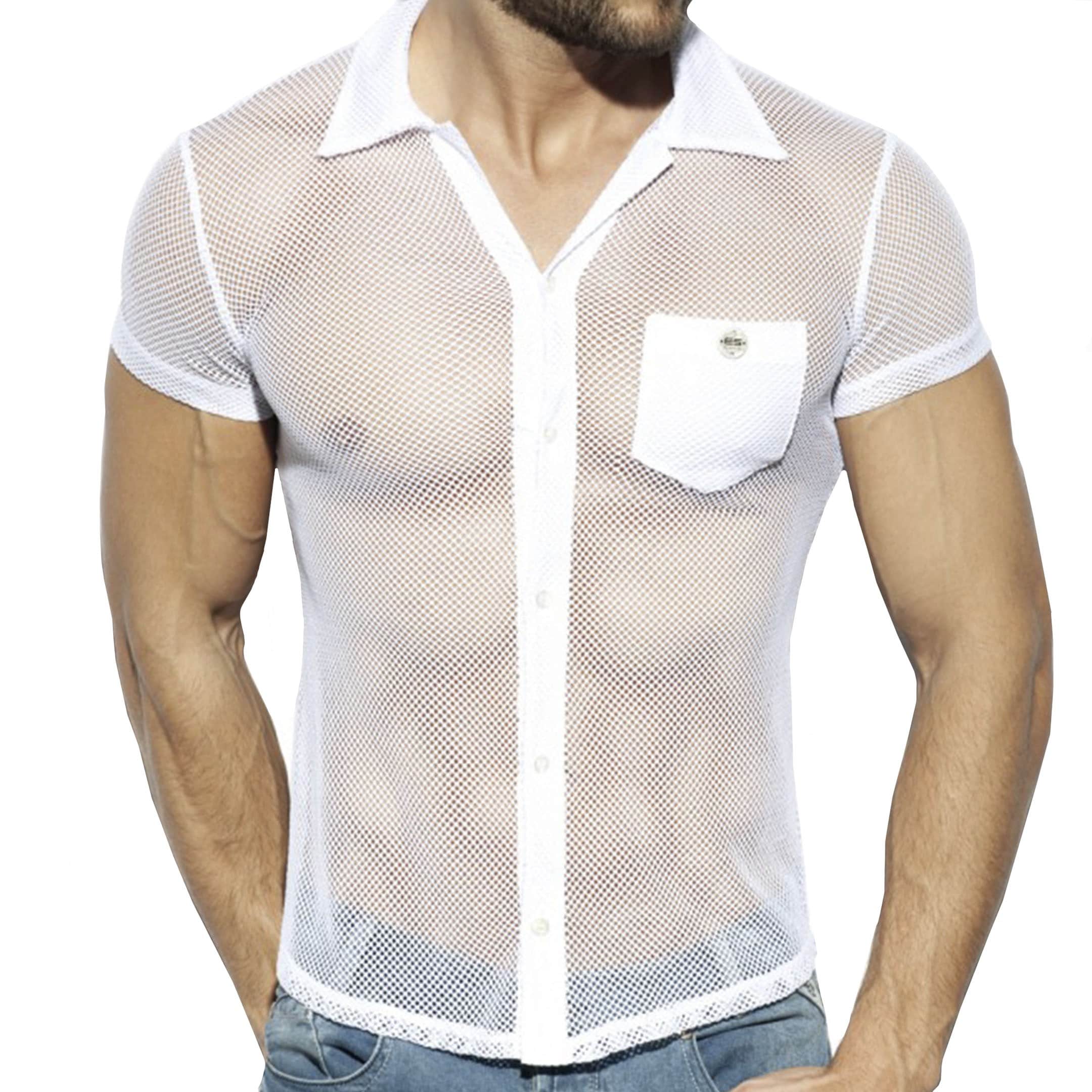 ES Collection Mesh Shirt - White | INDERWEAR